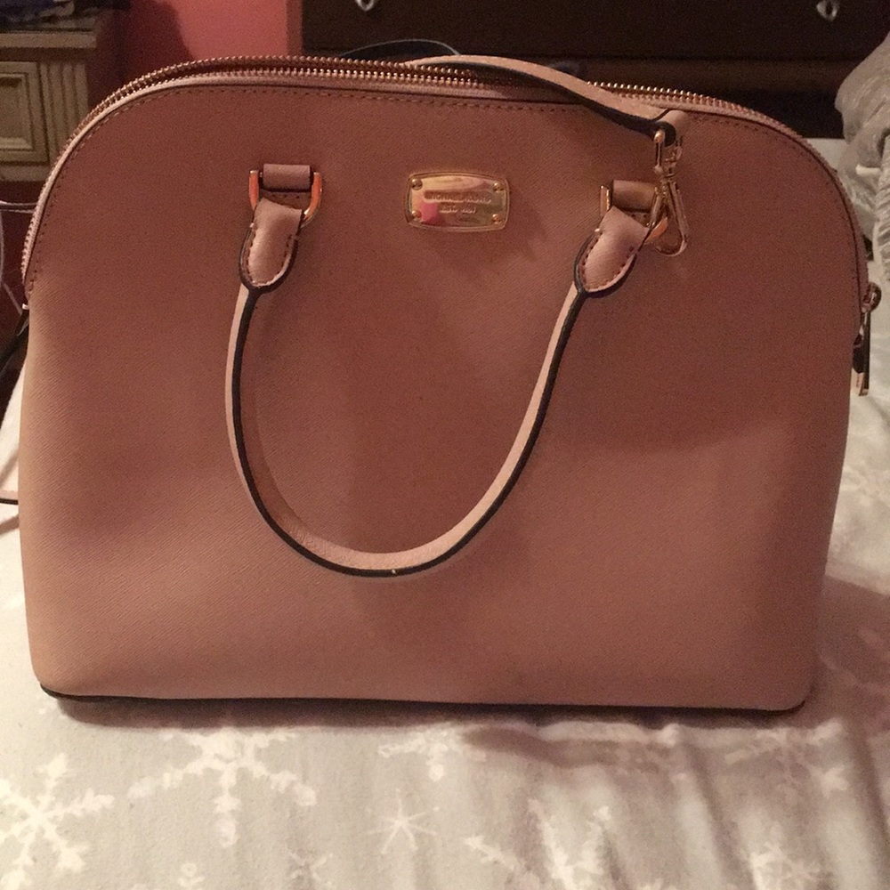 Cream colored MK bag